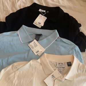 Men’s Polo Bundle size L, H&M - NWT